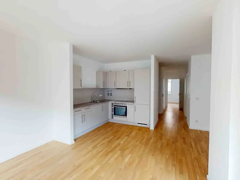 Ruhig wohnen in Karlshorst: 3-Zimmer-Wohnung mit Balkon und Einbauküche — photo 1